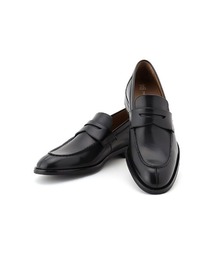 Perfect Suit FActory | インド製　マッケイ製法　コインローファー　ブラウン/ブラック(ドレスシューズ)