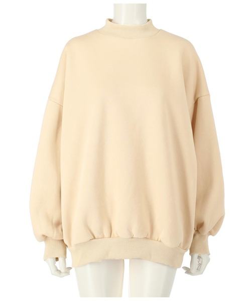 ANAP（アナップ）の「プチハイネック裏起毛プルオーバー（スウェット・レディース・ブルー/ブラック/アイボリー/ブラウン・FREE）」の11枚目の写真