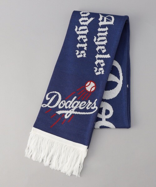 FREAK'S STORE(フリークスストア)の「MLB/エムエルビー MLB MUFFLER/エムエルビー マフラー(マフラー・レディース・ブルー/ネイビー・ONE SIZE)」の1枚目の写真