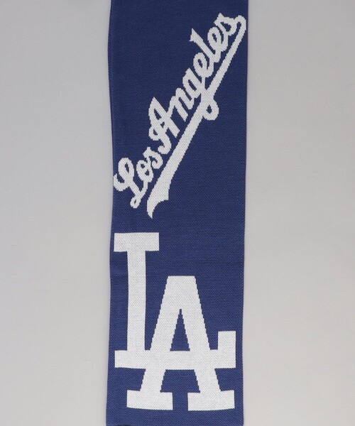 FREAK'S STORE(フリークスストア)の「MLB/エムエルビー MLB MUFFLER/エムエルビー マフラー(マフラー・レディース・ブルー/ネイビー・ONE SIZE)」の5枚目の写真