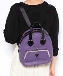 ANNA SUI 紫 メタリカ　リュック　バックパック 新品タグ付き　プレゼント ANNA SUI（アナスイ）の「メタリカ リュック（バックパック