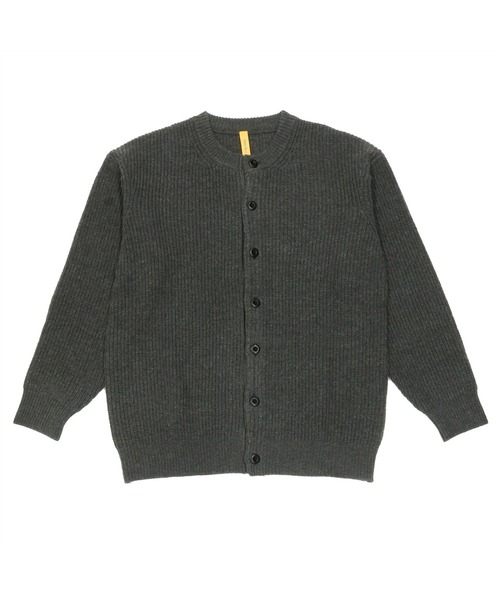 Pitta Re:)（ピッタリ）の「アーミー ニットカーディガン（カーディガン/ボレロ・メンズ・チャコールグレー/ダークオレンジ・LL/S/M/L）」の5枚目の写真