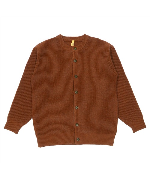 Pitta Re:)（ピッタリ）の「アーミー ニットカーディガン（カーディガン/ボレロ・メンズ・チャコールグレー/ダークオレンジ・LL/S/M/L）」の10枚目の写真