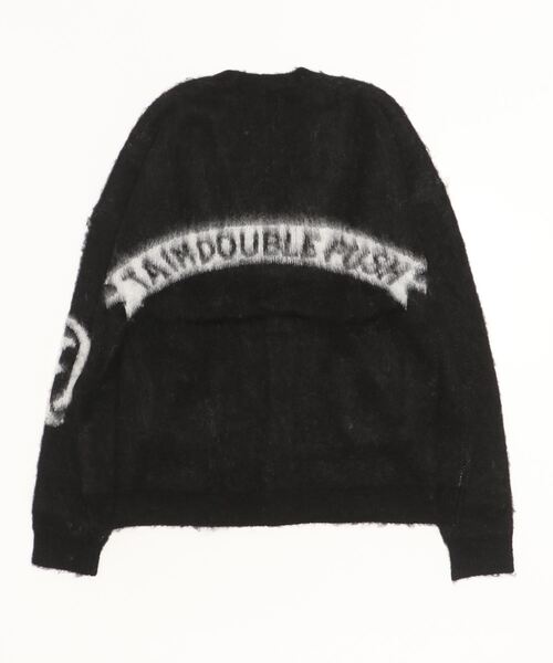TAIN DOUBLE PUSH/タイン ダブルプッシュ/MOHAIR KNIT CARDIGAN