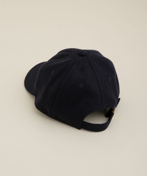 NANO universe（ナノユニバース）の「LB.04/ライトメルトンキャップ（キャップ・レディース・ブラック/ネイビー/キャメル・FREE）」の9枚目の写真
