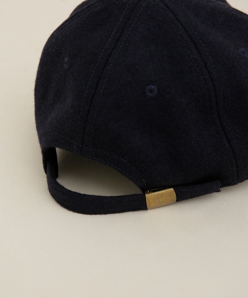 NANO universe（ナノユニバース）の「LB.04/ライトメルトンキャップ（キャップ・レディース・ブラック/ネイビー/キャメル・FREE）」の5枚目の写真