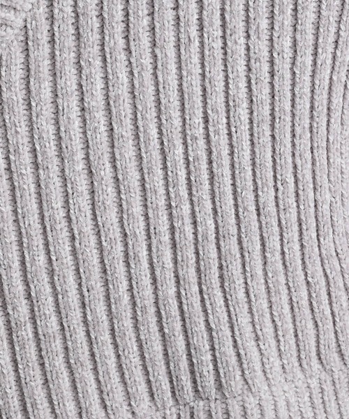 HARE（ハレ）の「モールヤーンVネックニット(HARE)（ニット/セーター・メンズ・ブラック/グレー/ブルー・FREE）」の11枚目の写真