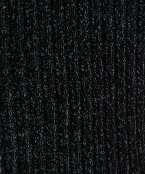 HARE（ハレ）の「モールヤーンVネックニット(HARE)（ニット/セーター・メンズ・ブラック/グレー/ブルー・FREE）」の16枚目の写真