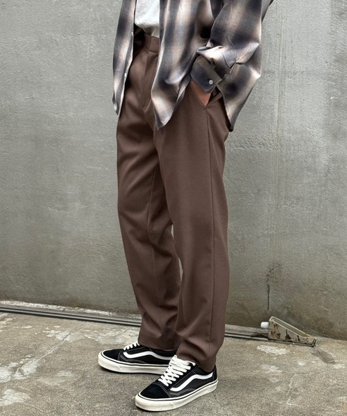 CIAOPANIC（チャオパニック）の「【ZOZO限定】サイドアジャスターワンタックスラックス（スラックス・メンズ・チャコールグレー/ブラック/モカ・XS/S/M/L/XL）」の3枚目の写真