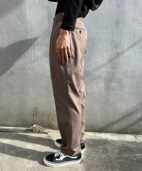 CIAOPANIC（チャオパニック）の「【ZOZO限定】サイドアジャスターワンタックスラックス（スラックス・メンズ・チャコールグレー/ブラック/モカ・XS/S/M/L/XL）」の14枚目の写真