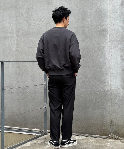 ZOZO限定】サイドアジャスターワンタックスラックス（スラックス