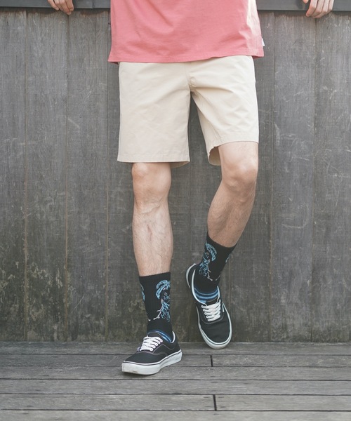 roial（ロイアル）の「WALK SHORTS/ROIAL(ロイアル）ウエストゴムショートパンツ（その他パンツ・メンズ・ブラック/グリーン/ベージュ・LARGE/MEDIUM/X-LARGE）」の11枚目の写真