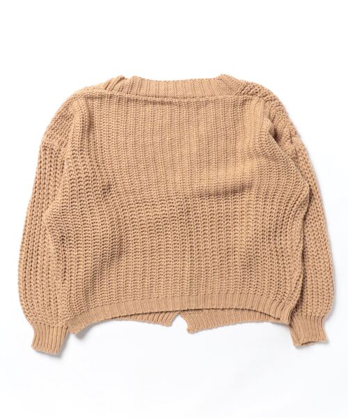 Burner（バーナー）の「【22 BURNER SELECT】ルーズフィット　ショート丈　カーディガン　ワンボタン（カーディガン/ボレロ・レディース・C/A・FREE）」の3枚目の写真