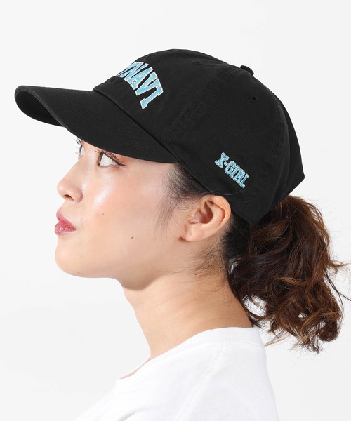 X-girl(エックスガール)の「WEリーグ|MAI S COLLEGE LOGO CAP/マイナビ仙台レディース/MYNAVI カレッジロゴキャップ(スポーツグッズ・レディース・ブラック・ONE SIZE)」の6枚目の写真