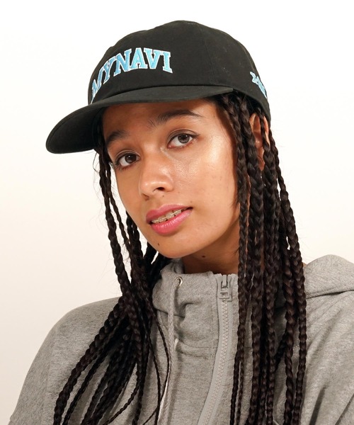 X-girl(エックスガール)の「WEリーグ|MAI S COLLEGE LOGO CAP/マイナビ仙台レディース/MYNAVI カレッジロゴキャップ(スポーツグッズ・レディース・ブラック・ONE SIZE)」の7枚目の写真