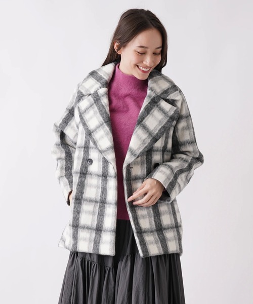 Brahmin（ブラーミン）の「【BRAHMIN】ビッグカラーPコート