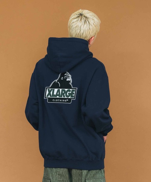 大人気 XLARGE SLANTED OG PULLOVER HOODED SWEAT インパクト大 SLANTED OG HOODED SWEATSHIRT | XLARGE
