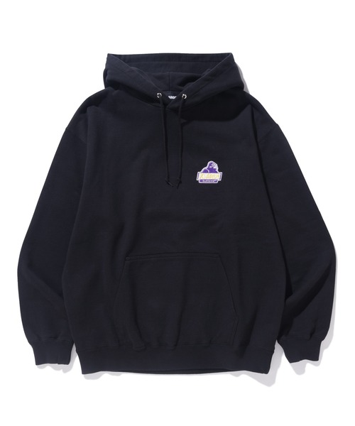 XLARGEネイビーパーカー XLARGE（エクストララージ）の「STANDARD LOGO PULLOVER HOODED