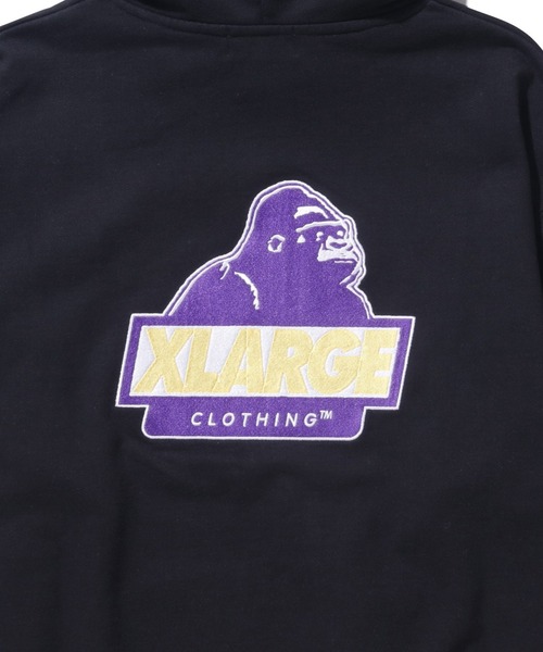 PEANUTS パーカー XL パープル XLARGE（エクストララージ）の「SLANTED OG PULLOVER HOODED