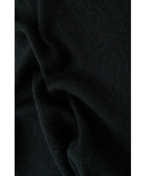 AZUL by moussy(アズールバイマウジー)の「DOUBLE FACE KNIT MUFFLER/ダブルフェイスニットマフラー(マフラー・メンズ・ホワイト系その他/ブラック系その他/グリーン系その他・FREE)」の21枚目の写真