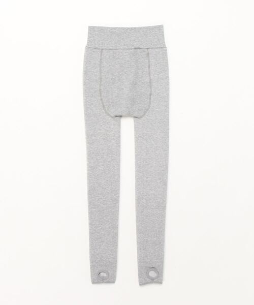 Jasmine Grandiflorum（ジャスミングランディフローラム）の「【Jasmine】厚手裏起毛コットン暖かハイウエストタイツ（タイツ/ストッキング・レディース・ライトグレー/ブラック系その他2/ブラック系その他/グレー系その他/グレー系その他2/グレー・FREE）」の14枚目の写真