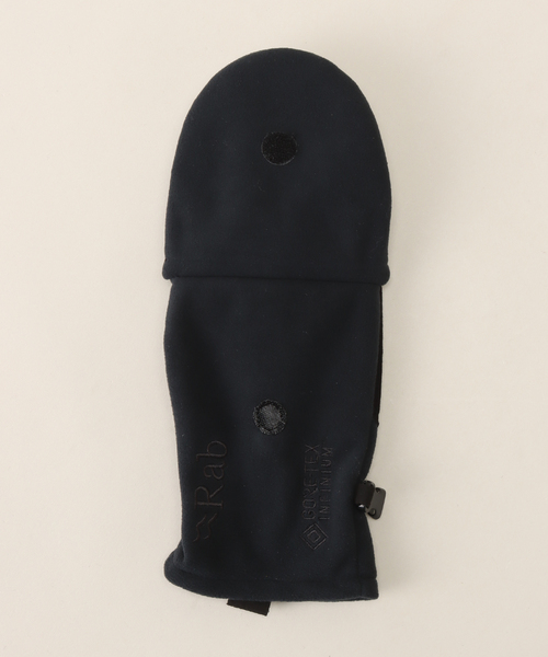 Asrabbit(エーズラビット)の「【Rab/ラブ】Infinium Windproof Convertible Mitt(手袋・メンズ・ブラック・SMALL/MEDIUM)」の5枚目の写真