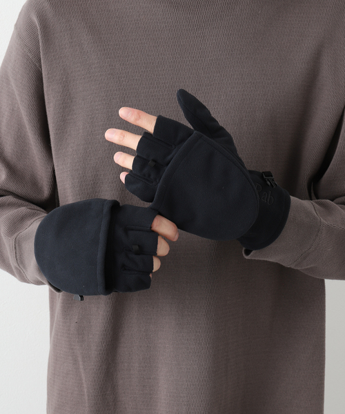 Asrabbit(エーズラビット)の「【Rab/ラブ】Infinium Windproof Convertible Mitt(手袋・メンズ・ブラック・SMALL/MEDIUM)」の7枚目の写真