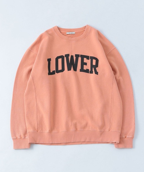 BAYFLOW(ベイフロー)の「スノーウォッシュプリントスウェット(スウェット・メンズ・オフホワイト/ベージュ/ネイビー/イエロー/オレンジ・MEDIUM/LARGE)」の11枚目の写真