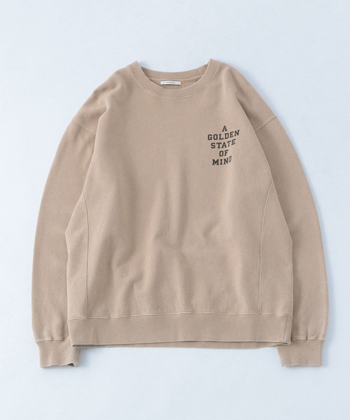 BAYFLOW(ベイフロー)の「スノーウォッシュプリントスウェット(スウェット・メンズ・オフホワイト/ベージュ/ネイビー/イエロー/オレンジ・MEDIUM/LARGE)」の12枚目の写真