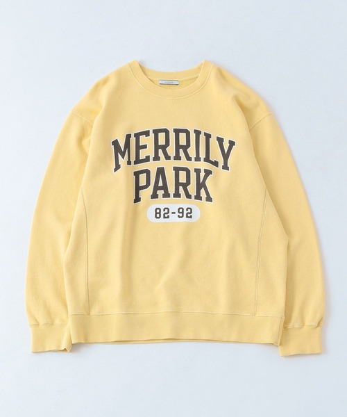 BAYFLOW(ベイフロー)の「スノーウォッシュプリントスウェット(スウェット・メンズ・オフホワイト/ベージュ/ネイビー/イエロー/オレンジ・MEDIUM/LARGE)」の13枚目の写真