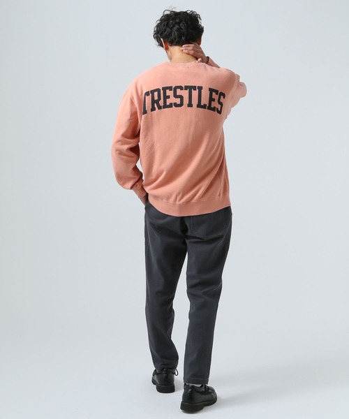 BAYFLOW(ベイフロー)の「スノーウォッシュプリントスウェット(スウェット・メンズ・オフホワイト/ベージュ/ネイビー/イエロー/オレンジ・MEDIUM/LARGE)」の16枚目の写真