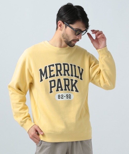 BAYFLOW(ベイフロー)の「スノーウォッシュプリントスウェット(スウェット・メンズ・オフホワイト/ベージュ/ネイビー/イエロー/オレンジ・MEDIUM/LARGE)」の20枚目の写真