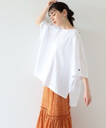 Ray BEAMS | Champion × Ray BEAMS / 別注 ショート スリーブ Tシャツ(Tシャツ/カットソー)