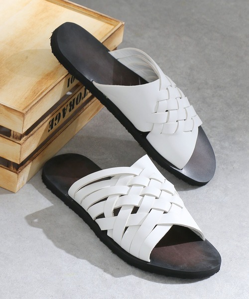 AAA+（サンエープラス）の「ストラップサンダル スライドサンダル（サンダル・メンズ・ホワイト系3/ホワイト系5/ブラック系2/ブラック系4/ホワイト系1/ホワイト系2/ブラック系6/ブラック系8/ホワイト系4/ブラック系1/ブラック系3/ブラック系その他/ブラック系5/ホワイト系6/ホワイト系8/ホワイト系7/ブラック系7・L/LL/M）」の7枚目の写真