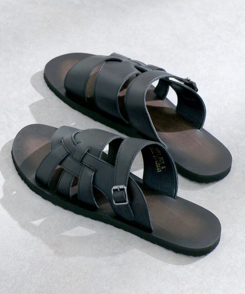 AAA+（サンエープラス）の「ストラップサンダル スライドサンダル（サンダル・メンズ・ホワイト系3/ホワイト系5/ブラック系2/ブラック系4/ホワイト系1/ホワイト系2/ブラック系6/ブラック系8/ホワイト系4/ブラック系1/ブラック系3/ブラック系その他/ブラック系5/ホワイト系6/ホワイト系8/ホワイト系7/ブラック系7・L/LL/M）」の12枚目の写真