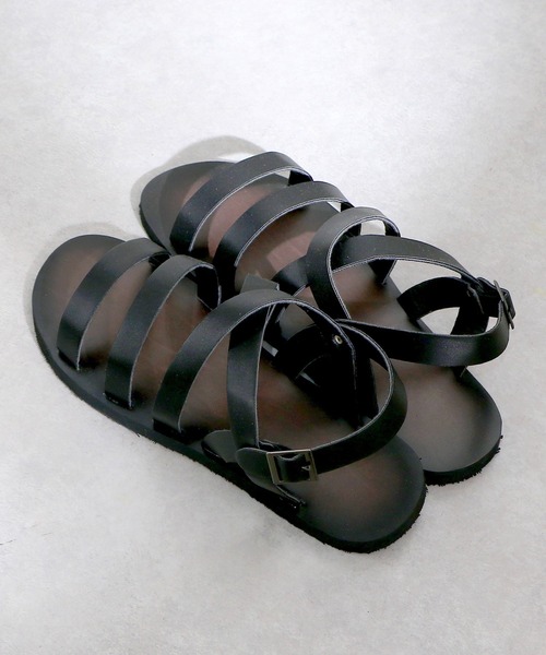 AAA+（サンエープラス）の「ストラップサンダル スライドサンダル（サンダル・メンズ・ホワイト系3/ホワイト系5/ブラック系2/ブラック系4/ホワイト系1/ホワイト系2/ブラック系6/ブラック系8/ホワイト系4/ブラック系1/ブラック系3/ブラック系その他/ブラック系5/ホワイト系6/ホワイト系8/ホワイト系7/ブラック系7・L/LL/M）」の14枚目の写真