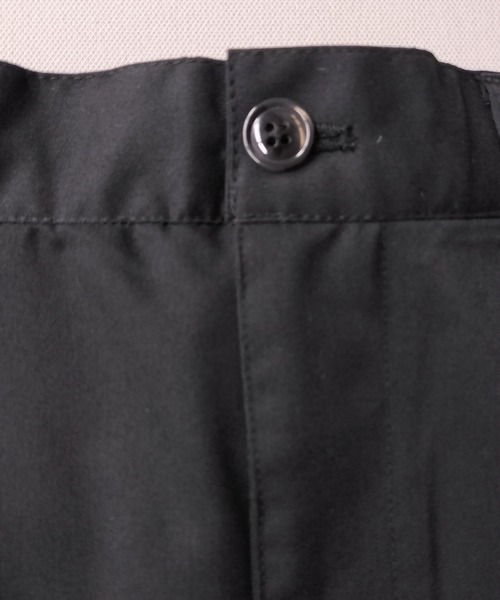 Starting Over(スターティングオーバー)の「TRワイドアンクルパンツ(スラックス・メンズ・サックスブルー/ブラック/オフホワイト/グリーン/モカ/ベージュ・M/L/XL)」の9枚目の写真