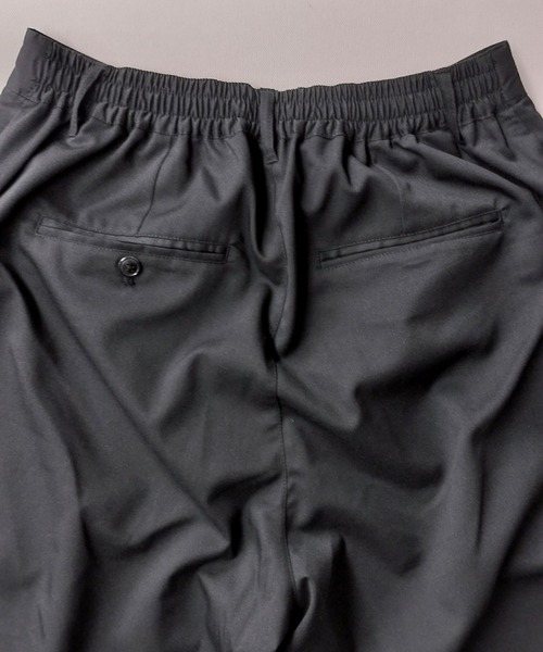 Starting Over(スターティングオーバー)の「TRワイドアンクルパンツ(スラックス・メンズ・サックスブルー/ブラック/オフホワイト/グリーン/モカ/ベージュ・M/L/XL)」の8枚目の写真