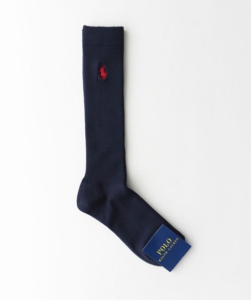 POLO RALPH LAUREN(ポロ ラルフ ローレン)の「POLO RALPH LAUREN 32cm丈 ワンポイントスクールソックス 03217507(ソックス/靴下・レディース・ホワイト×ネイビー/ブラック×グレー/ブラック×ホワイト/ネイビー系1/ネイビー系2/ネイビー×ホワイト・22-24cm)」の14枚目の写真
