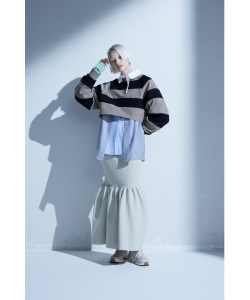 PLUS（プラス）の「【PLUS】RUGGER SHORT TOPS/【PLUS】ラガー