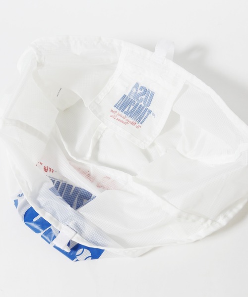 ROOPTOKYO(ループトウキョウ)の「TAMANIWA/タマニワ ECO BAG エコバッグ(エコバッグ/サブバッグ・メンズ・ホワイト・FREE)」の3枚目の写真