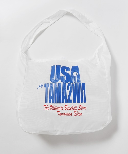 ROOPTOKYO(ループトウキョウ)の「TAMANIWA/タマニワ ECO BAG エコバッグ(エコバッグ/サブバッグ・メンズ・ホワイト・FREE)」の6枚目の写真