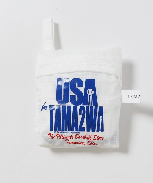 ROOPTOKYO(ループトウキョウ)の「TAMANIWA/タマニワ ECO BAG エコバッグ(エコバッグ/サブバッグ・メンズ・ホワイト・FREE)」の5枚目の写真