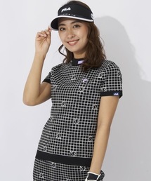 【FILA GOLF:フィラゴルフ】レディースモックネックシャツ