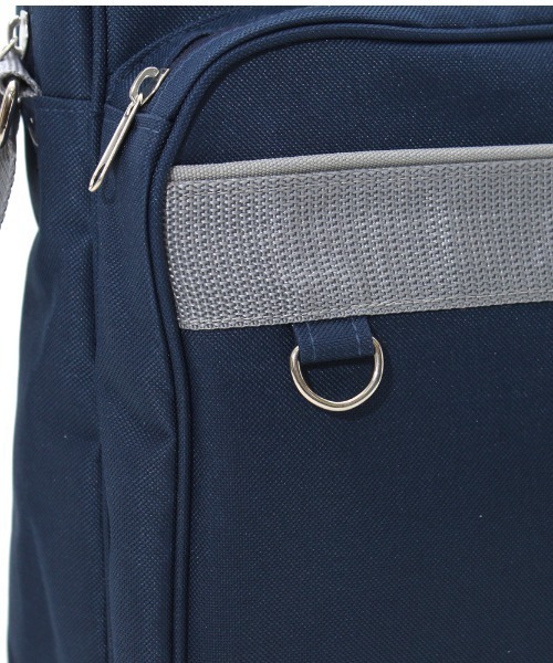 polka polka（ポルカポルカ）の「polka polka / ポルカポルカ ショルダー スクールバッグ 通学 鞄 学生 学生鞄 カバン schoolbag SDI / DC（ショルダーバッグ・レディース・ネイビー/ブラック・FREE）」の9枚目の写真