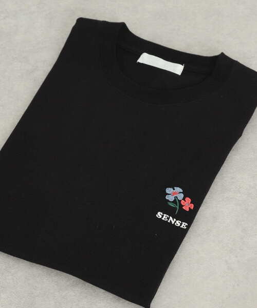 SENSE OF PLACE by URBAN RESEARCH（センスオブプレイスバイアーバンリサーチ）の「『ユニセックス』ポップアートシシュウTシャツ(5分袖)A（Tシャツ/カットソー・メンズ・ブラック/ホワイト/ピンク・LARGE/MEDIUM）」の3枚目の写真