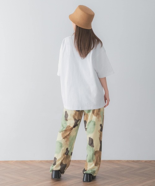 SENSE OF PLACE by URBAN RESEARCH（センスオブプレイスバイアーバンリサーチ）の「『ユニセックス』ポップアートシシュウTシャツ(5分袖)A（Tシャツ/カットソー・メンズ・ブラック/ホワイト/ピンク・LARGE/MEDIUM）」の16枚目の写真