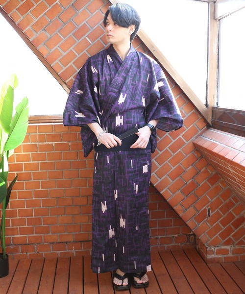 ８(eight)（エイト）の「浴衣 単品（浴衣・メンズ・その他22/X/F/G/R/その他32/その他/N/その他1/その他3/その他28/その他16/その他25/その他6/MD.Gray/その他35/Navy/その他13/J/U/Black/その他21/K/その他9/C/その他11/その他15/その他7/その他18/その他27/その他34/その他10/H/その他20/その他23/その他31/Lilac/O/その他12/L/D/S/V/その他2/その他4/Cobalt/I/Y/Z/その他24/Q/M/その他30/その他33/B/E/その他19/P/その他5/その他29/SHERBET/その他14/その他17/その他26/DK.Grn/その他8/LT.Blue/A/Purple/T/W・LARGE/MEDIUM/X-LARGE）」の8枚目の写真
