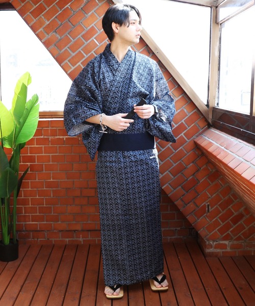 ８(eight)（エイト）の「浴衣 単品（浴衣・メンズ・その他22/X/F/G/R/その他32/その他/N/その他1/その他3/その他28/その他16/その他25/その他6/MD.Gray/その他35/Navy/その他13/J/U/Black/その他21/K/その他9/C/その他11/その他15/その他7/その他18/その他27/その他34/その他10/H/その他20/その他23/その他31/Lilac/O/その他12/L/D/S/V/その他2/その他4/Cobalt/I/Y/Z/その他24/Q/M/その他30/その他33/B/E/その他19/P/その他5/その他29/SHERBET/その他14/その他17/その他26/DK.Grn/その他8/LT.Blue/A/Purple/T/W・LARGE/MEDIUM/X-LARGE）」の5枚目の写真
