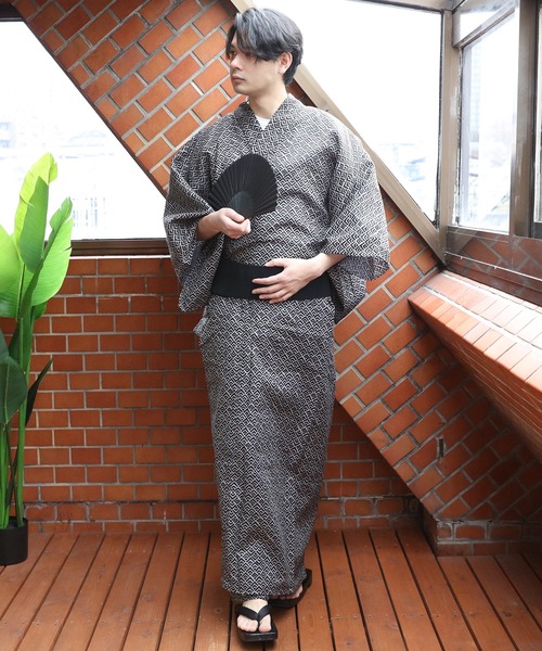 ８(eight)（エイト）の「浴衣 単品（浴衣・メンズ・その他22/X/F/G/R/その他32/その他/N/その他1/その他3/その他28/その他16/その他25/その他6/MD.Gray/その他35/Navy/その他13/J/U/Black/その他21/K/その他9/C/その他11/その他15/その他7/その他18/その他27/その他34/その他10/H/その他20/その他23/その他31/Lilac/O/その他12/L/D/S/V/その他2/その他4/Cobalt/I/Y/Z/その他24/Q/M/その他30/その他33/B/E/その他19/P/その他5/その他29/SHERBET/その他14/その他17/その他26/DK.Grn/その他8/LT.Blue/A/Purple/T/W・LARGE/MEDIUM/X-LARGE）」の3枚目の写真